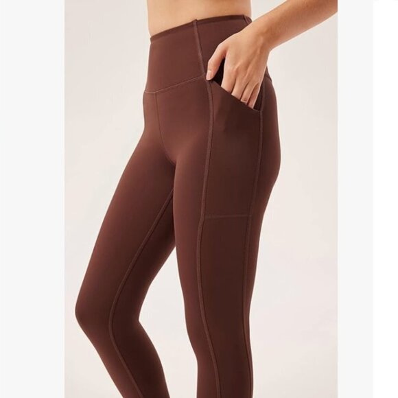 Compression Pocket Leggings for Women, High Rise Waist Pants Yoga Workouk - Picture 6 of 9